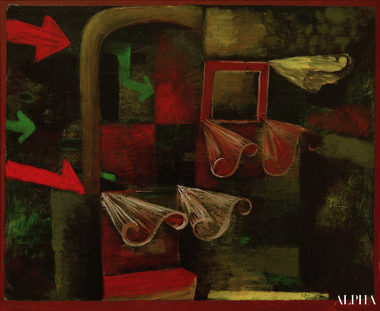 Vent de feu, 1922 - Paul Klee - Reproductions de tableaux et peintures haut de gamme