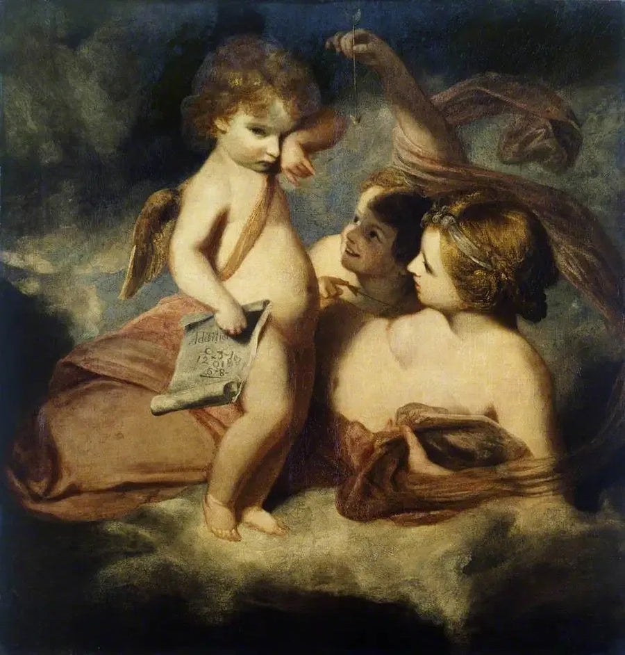 वीनस ने Cupid को डांटा क्योंकि उसने गिनती करना सीख ली थी - जॉशुआ रेनॉल्ड्स