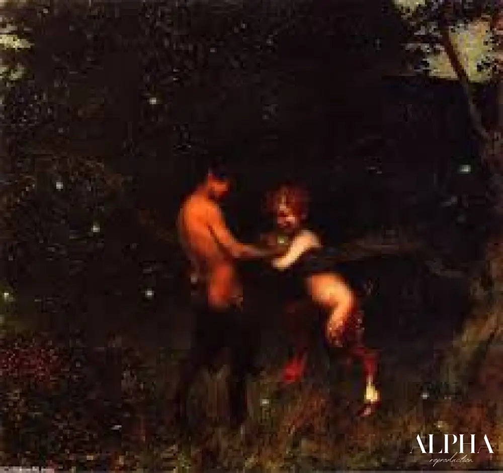 Vers luisants - Franz Von Stuck Reproductions de tableaux à la peinture à l’huile