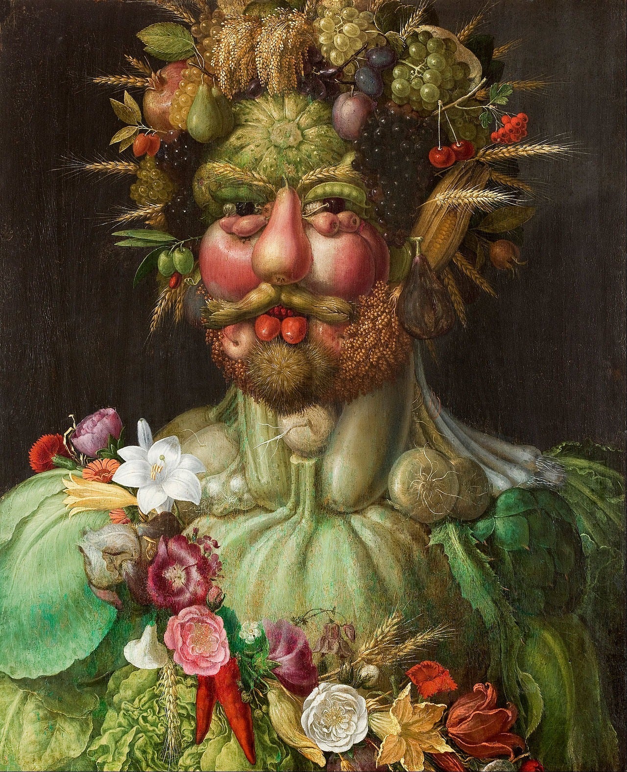 Vertumne - Giuseppe Arcimboldo - Alpha Reproduction