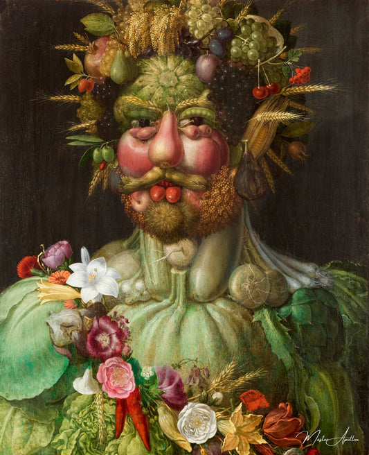 Vertumne (Rodolphe II) - Arcimboldo - Reproductions de tableaux et peintures haut de gamme