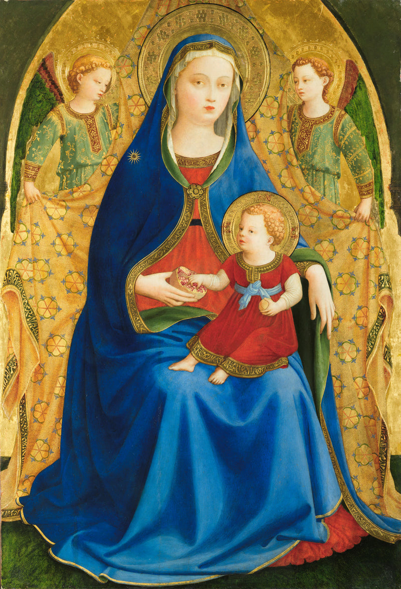 La Vierge à la grenade - Fra Angelico