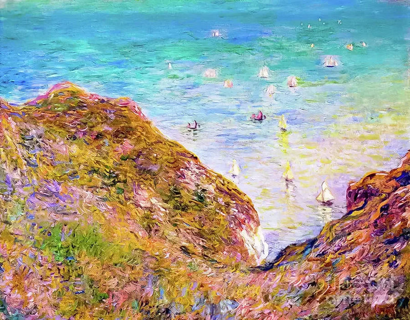 समुद्र का दृश्य - Claude Monet