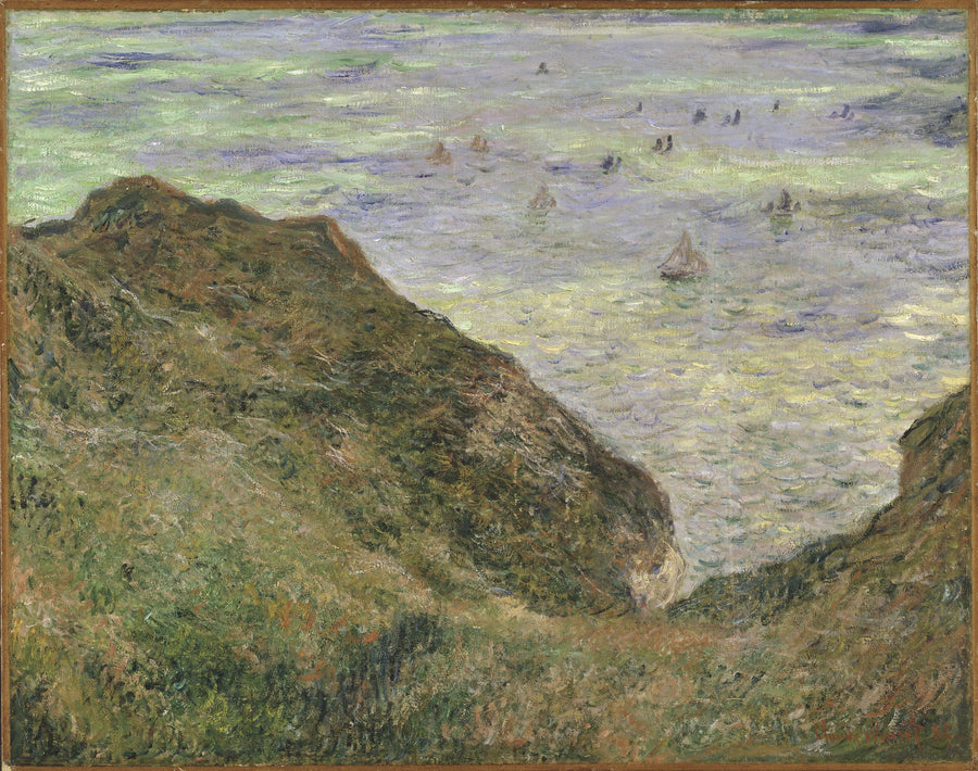 समुद्र का दृश्य - Claude Monet