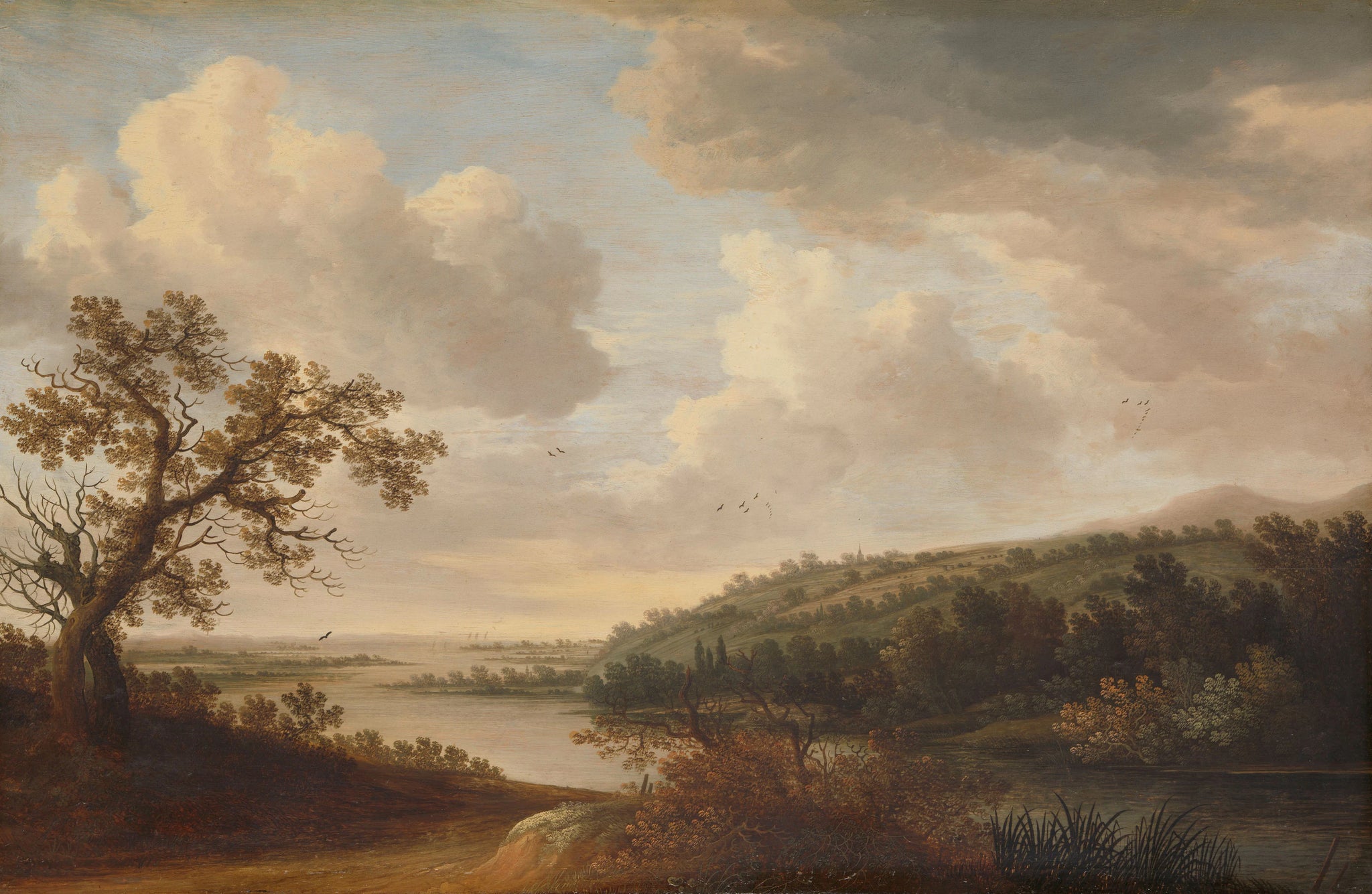 Vue sur la rivière - Johan Pietersz. Schoeff