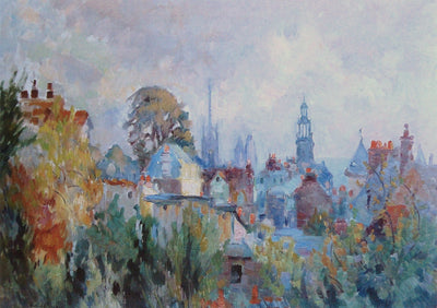 Vue sur Rouen - Robert Antoine Pinchon - Alpha Reproduction