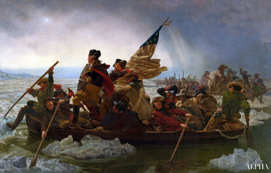 Washington traversant le Delaware - Emanuel Leutze - Reproductions de tableaux et peintures haut de gamme