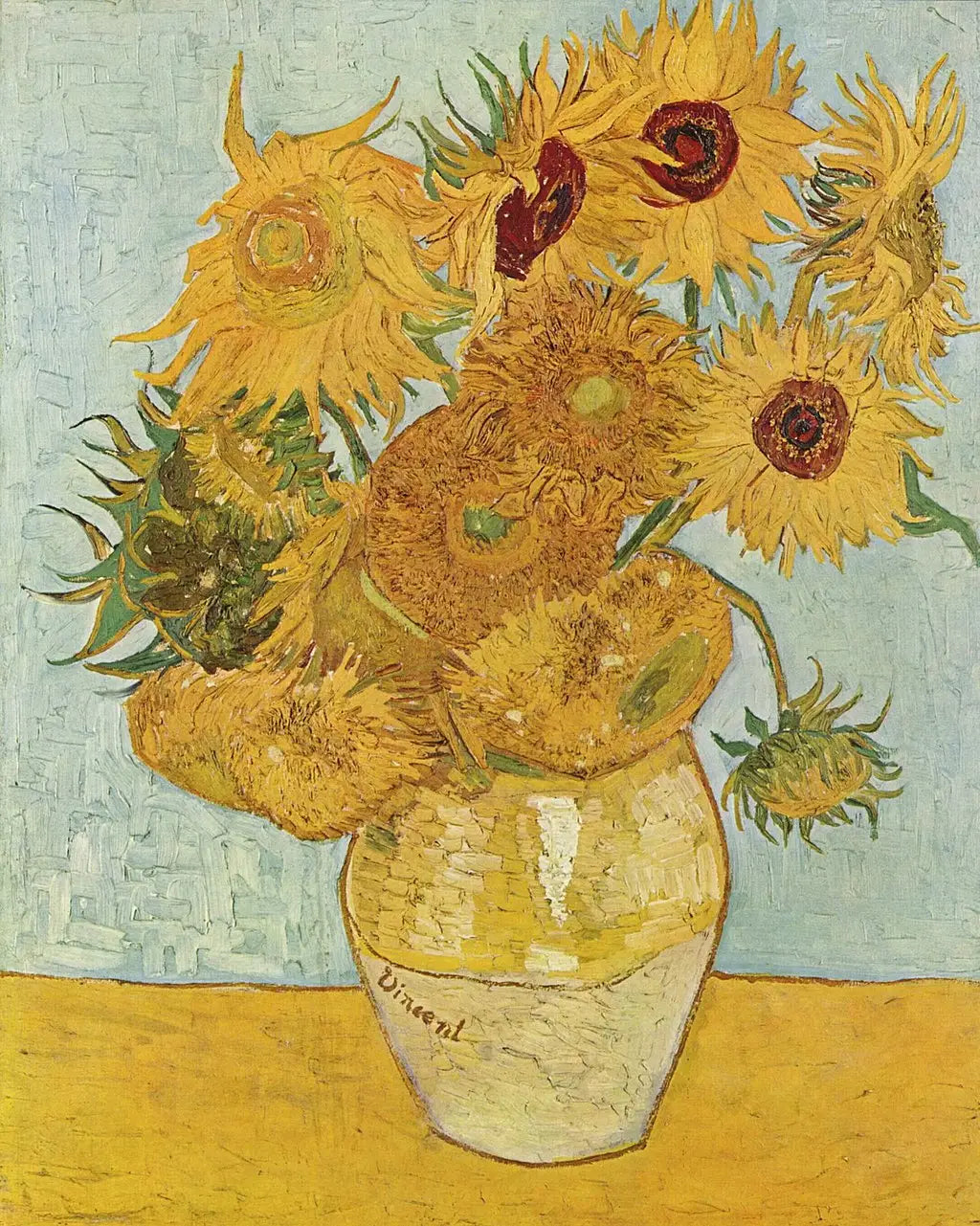 Welcome Pack Van Gogh - Les Tournesols + 🎁 1 mini reproduction surprise (20×20 cm) - Alpha Reproduction