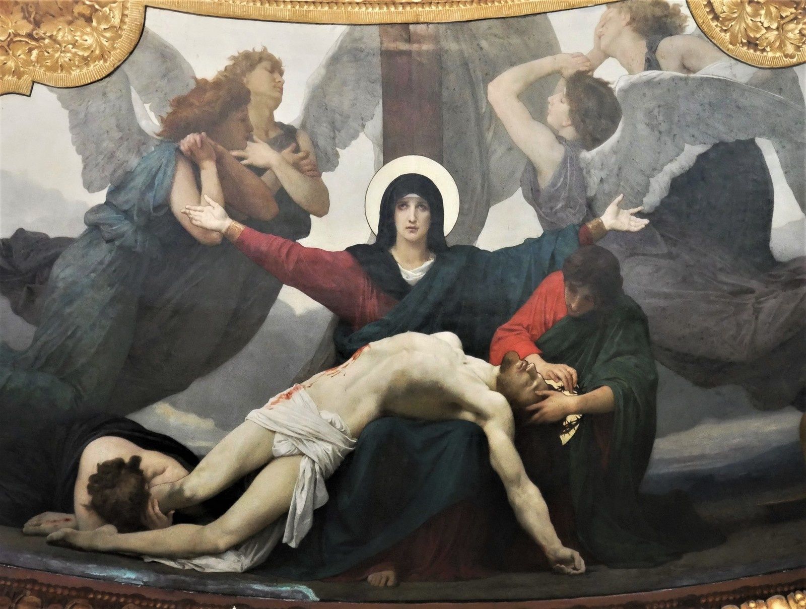 La Pietà de la cathédrale de La Rochelle, William Bouguereau, 1881