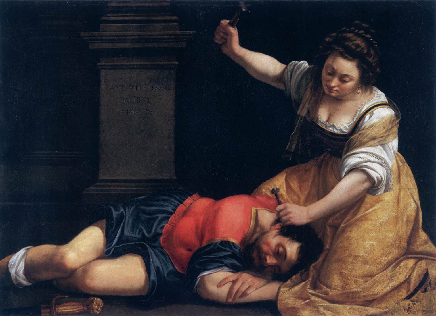 Yaël et Siséra - Artemisia Gentileschi - Alpha Reproduction