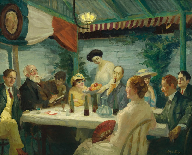 Yeats chez Petitpas - जॉन स्लोन