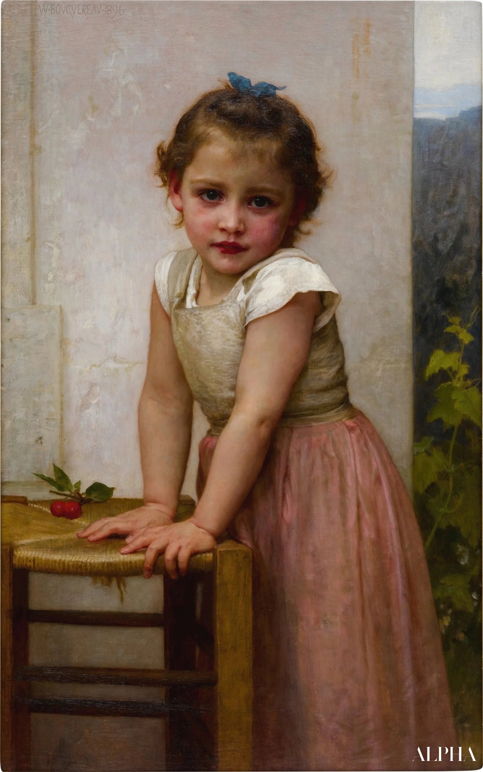 Yvonne - William Bouguereau Reproductions de tableaux à la peinture à l’huile